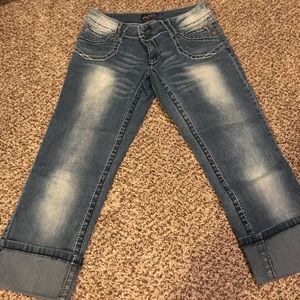 Denim Angel Jean Capris